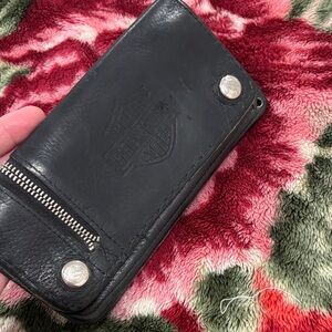 Harley Davidson Vintage Leather Wallet